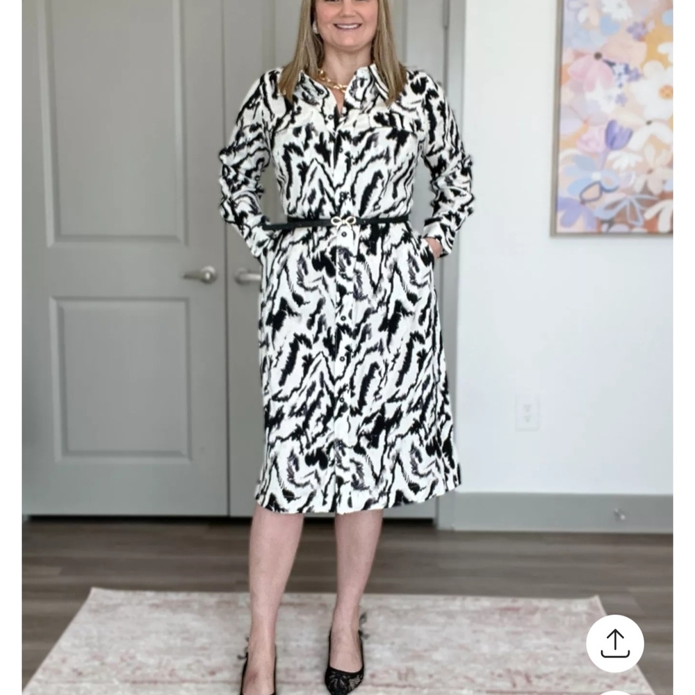 Universal Standard Savannah Cupro Dress, size S 14-16, NWT